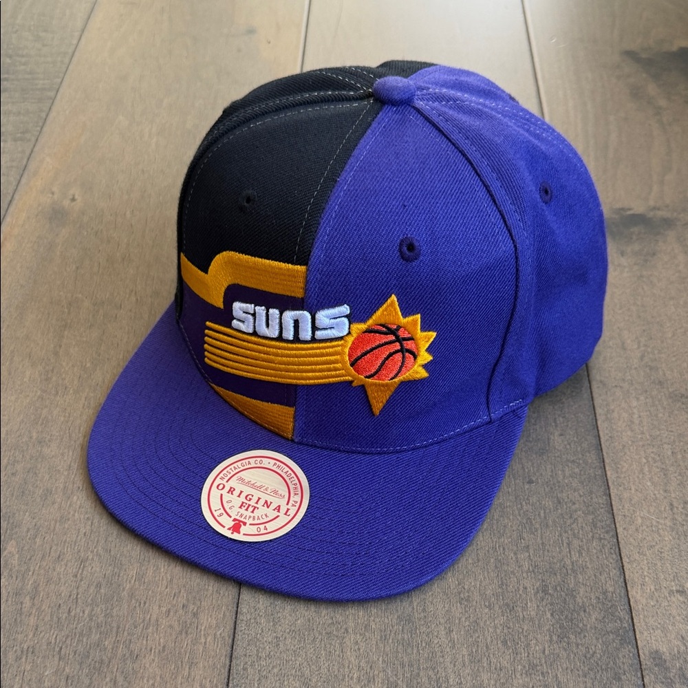 Phoenix Suns Mitchell & Ness SnapBack Hat Original Fit Hardwood Classic
